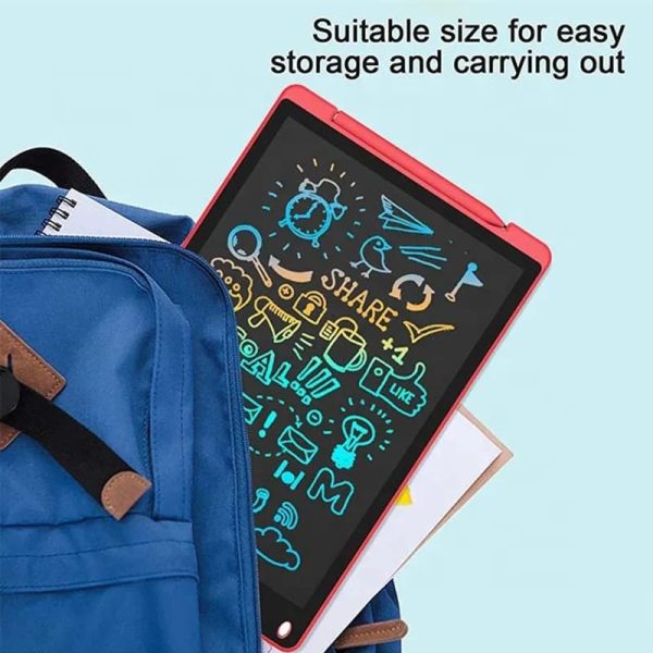 8.5 Inch π Lcd Writing Tablet | E-writing Tablet For Kids β Digital Drawing Pad β Erasable Writing Board β Writing Pad (random Color)