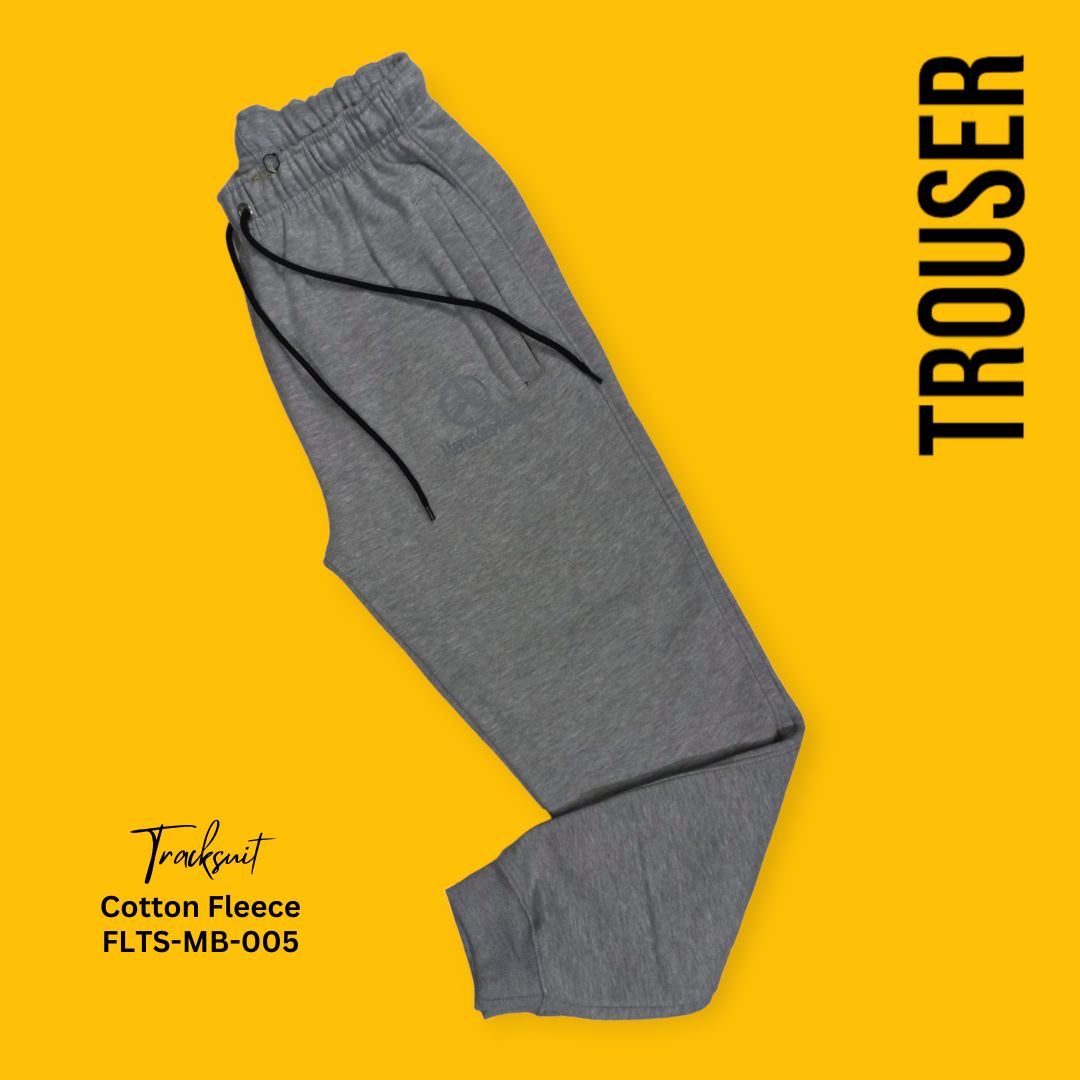 Men's Premium Quality Cotton Fleece Tracksuit for Winter in Pakistan, This men's premium quality cotton fleece tracksuit is perfect for staying warm and comfortable all winter long. It's made from soft and cozy cotton fleece that's 320-325 GSM thick, making it perfect for even the coldest days. The tracksuit features a hoodie with full sleeves and kangaroo pockets, as well as loose-fitting trousers with zippered pockets and a tape to fasten at the waist.
