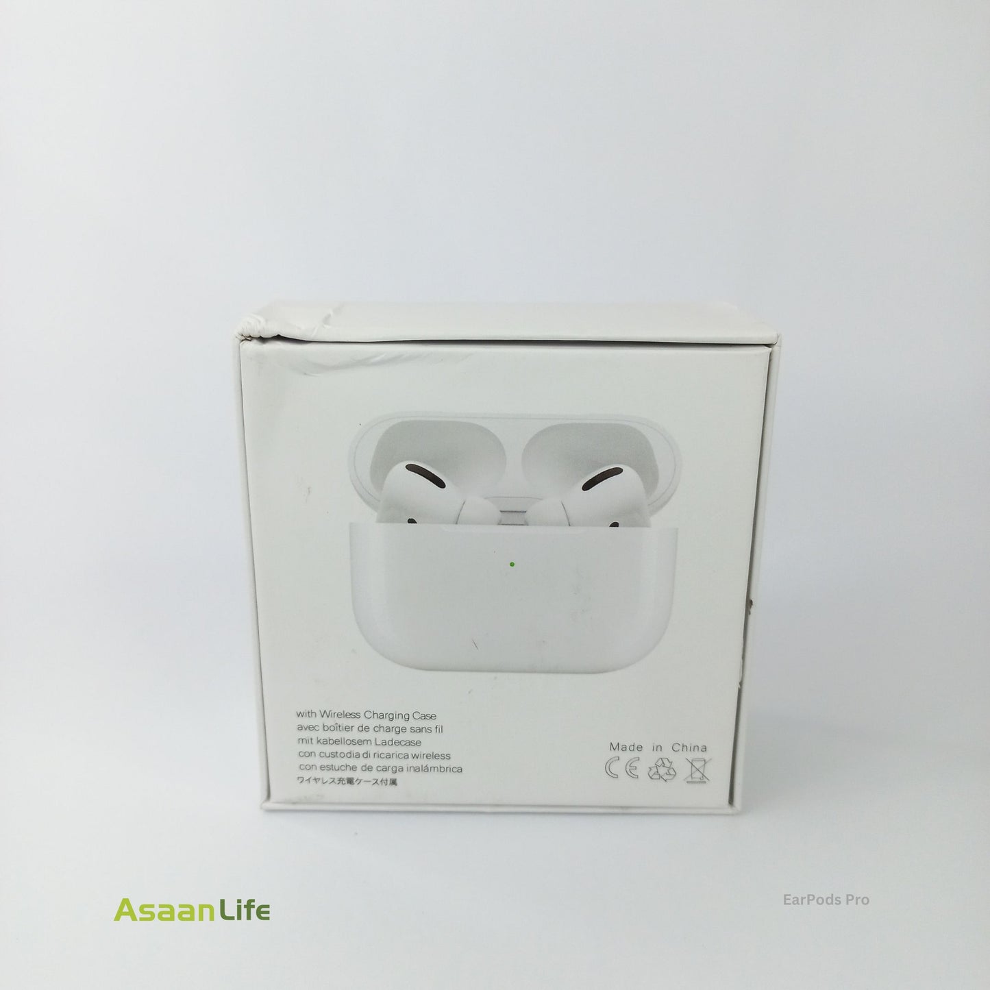 Premium EarPods Pro Bluetooth with Charging Case | White | Free Home Delivery | Spatial Audio | Bass Immersive Sound | Customizable Fit | Adaptive EQ