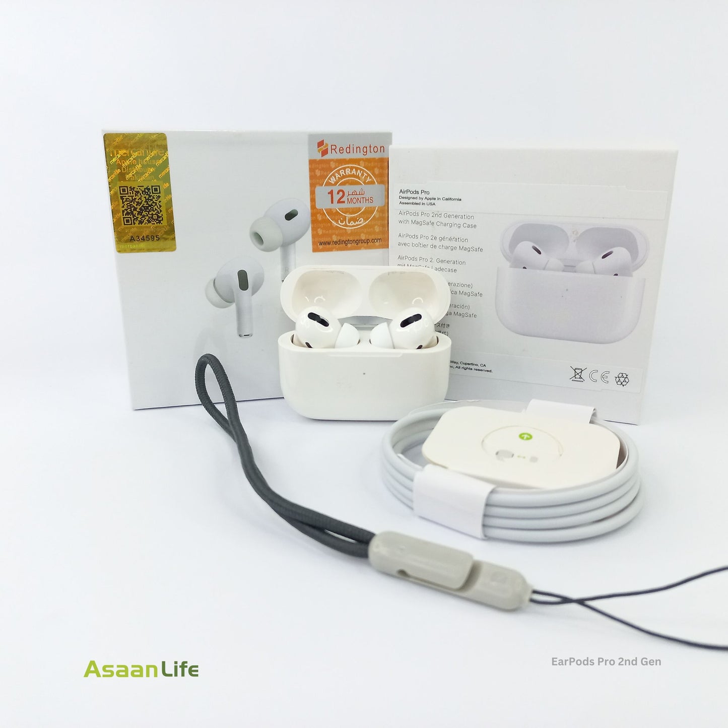 Ultimate EarPods Pro 2nd Gen: Master Copy of Apple AirPods 2nd Gen | White | Free Home Delivery