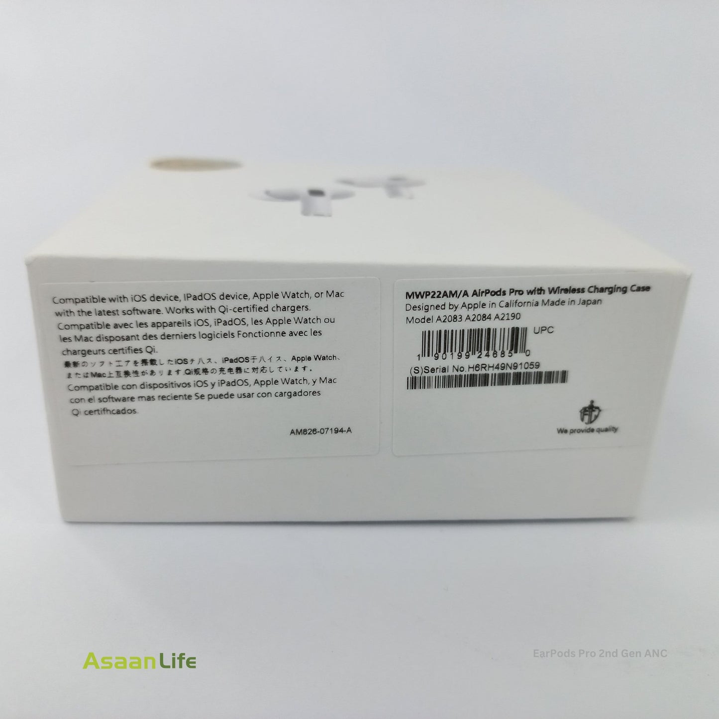 Ultimate EarPods Pro 2nd Gen ANC | White | Free Home Delivery