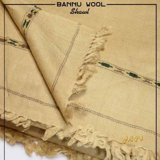 Libas-e-Andalus Original Wool Men's Shawl | Skin | LAWS-01