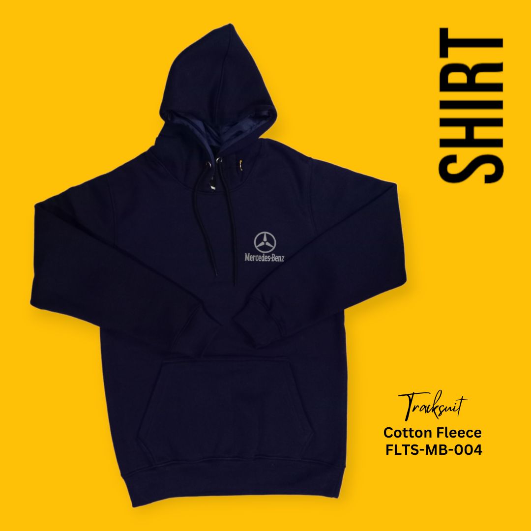 Men's Premium Quality Cotton Fleece Tracksuit for Winter in Pakistan, This men's premium quality cotton fleece tracksuit is perfect for staying warm and comfortable all winter long. It's made from soft and cozy cotton fleece that's 320-325 GSM thick, making it perfect for even the coldest days. The tracksuit features a hoodie with full sleeves and kangaroo pockets, as well as loose-fitting trousers with zippered pockets and a tape to fasten at the waist.