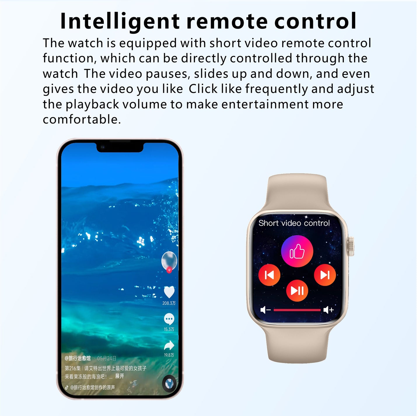 S8 Pro Max Smart Watch Bluetooth Call Game Sport Fitness Tracker Monitor Wristwatch Premium Men Women SmartWatch for iOS Android