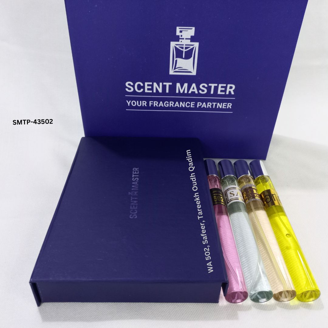 Pack of 4 J Dot Perfume Impressions by Scent Master | Gift Pack | SMTP-43502