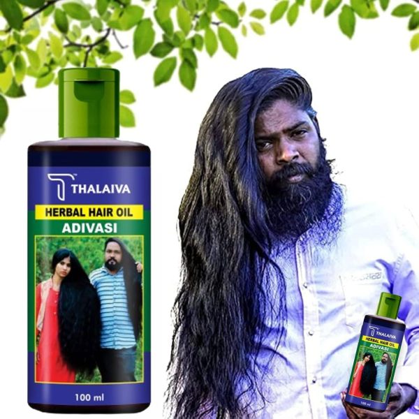 Adivasi Hair Oil and Shampoo Combo: Herbal Hair Growth & Care