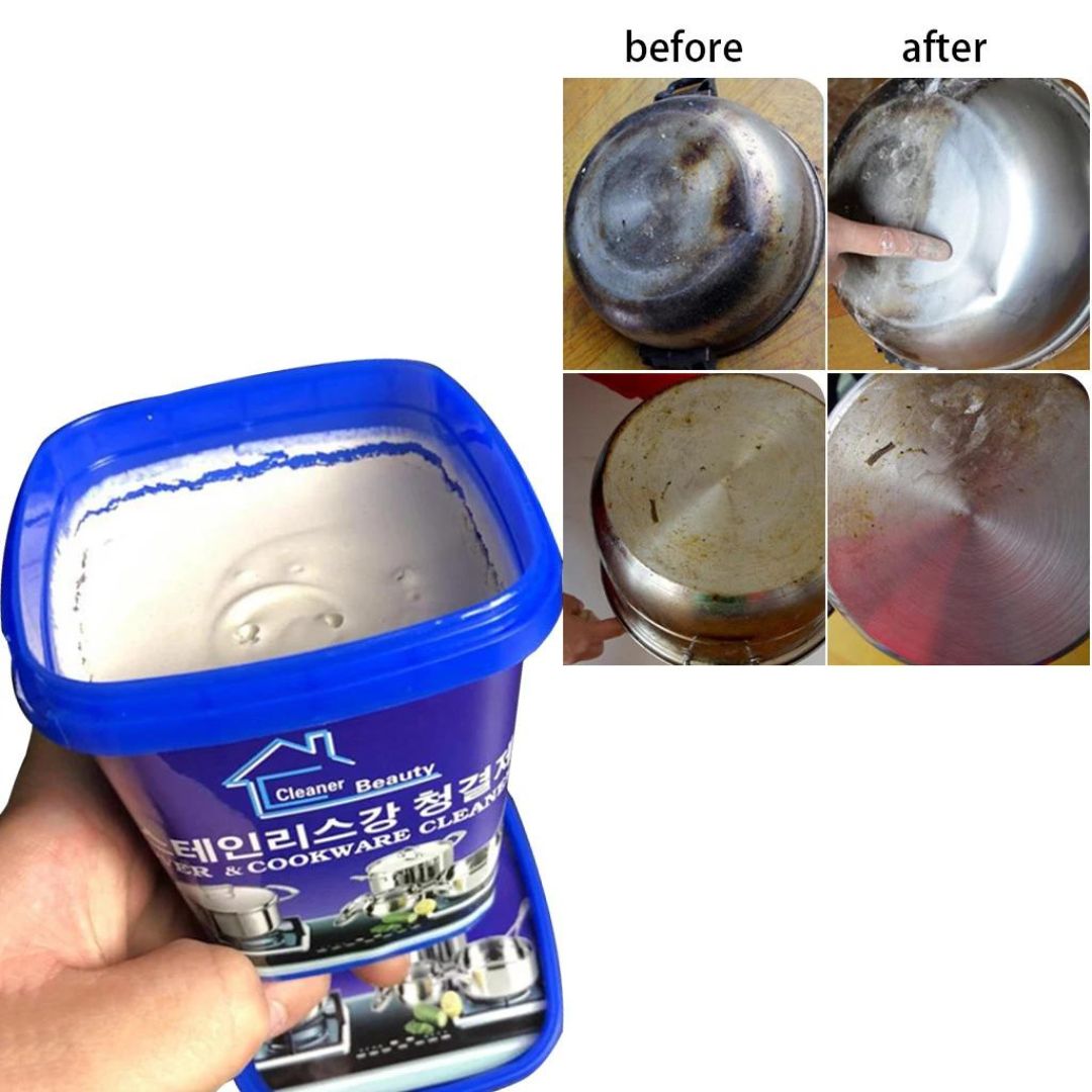 All Purpose Powerful Magical Stainless Steel Cookware Cleaning and Rust Removal Cleaning Paste