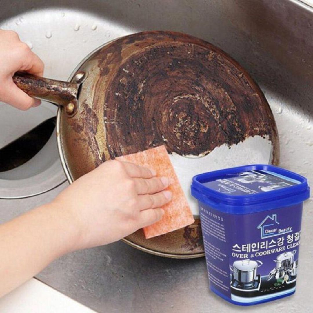 All Purpose Powerful Magical Stainless Steel Cookware Cleaning and Rust Removal Cleaning Paste