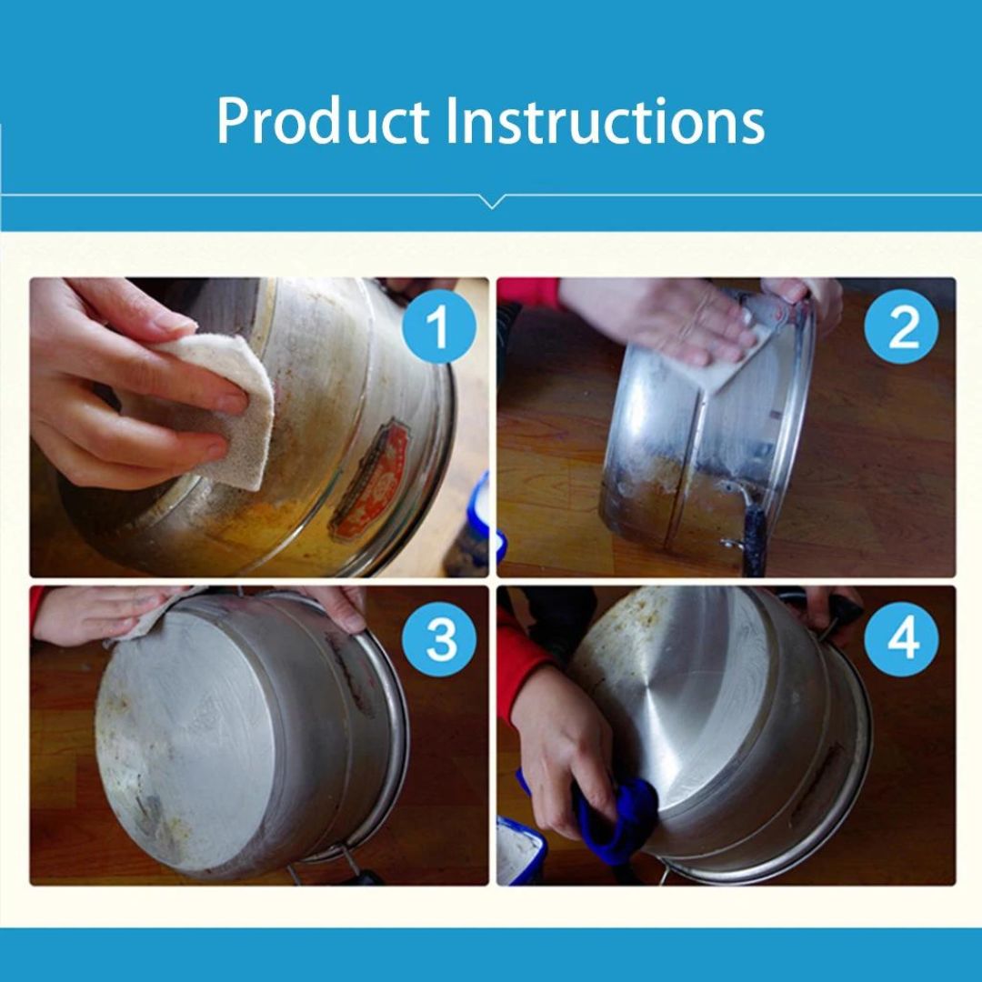 All Purpose Powerful Magical Stainless Steel Cookware Cleaning and Rust Removal Cleaning Paste