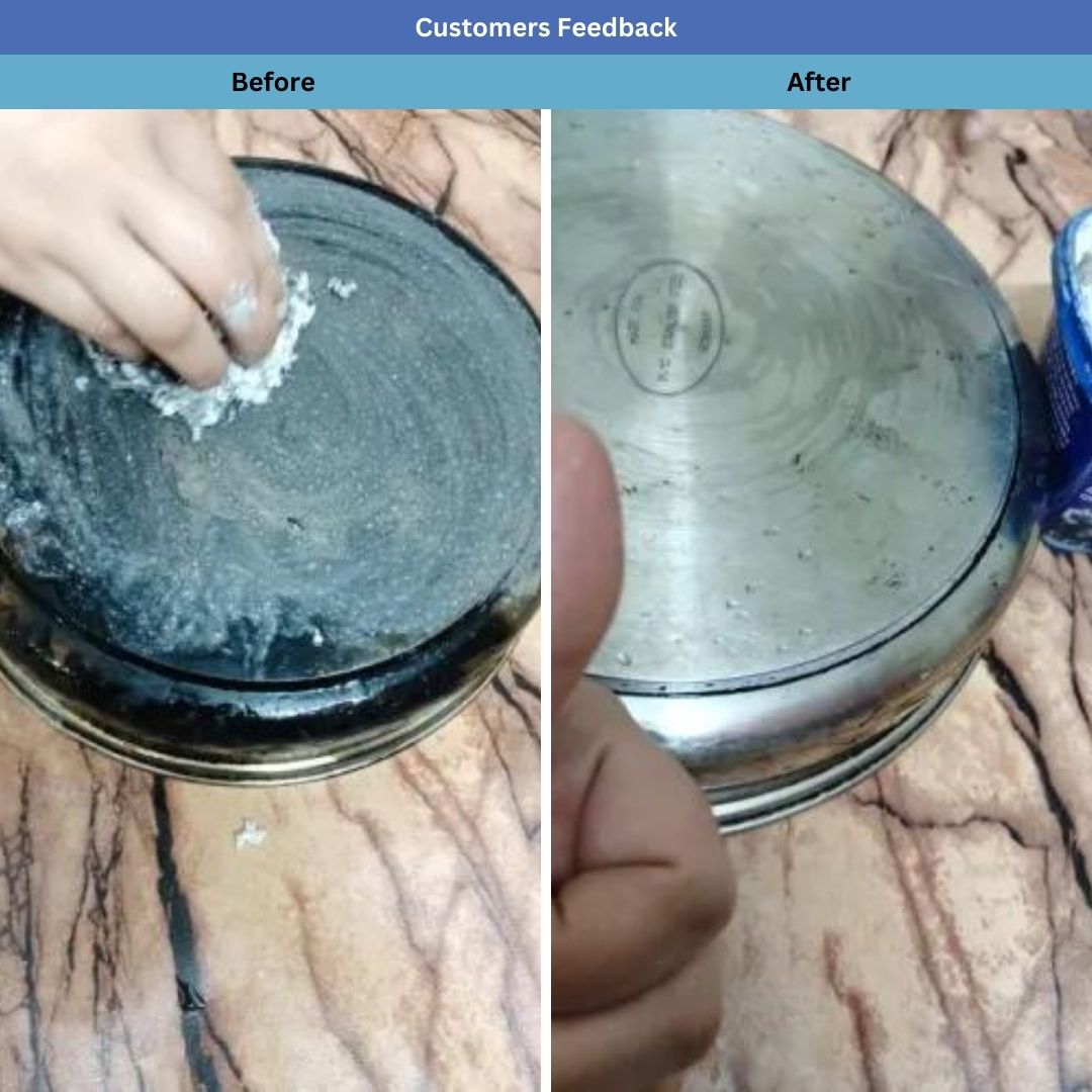 All Purpose Powerful Magical Stainless Steel Cookware Cleaning and Rust Removal Cleaning Paste