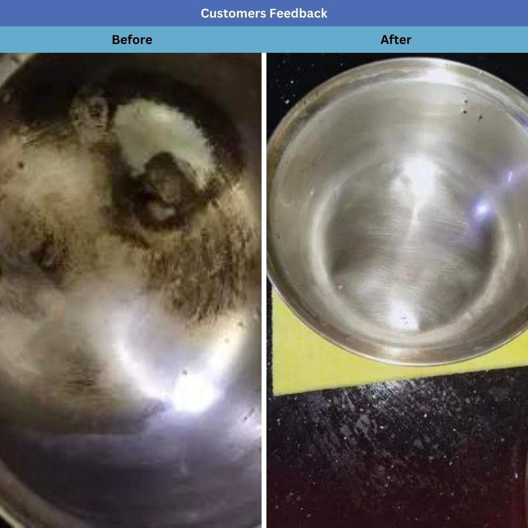 All Purpose Powerful Magical Stainless Steel Cookware Cleaning and Rust Removal Cleaning Paste