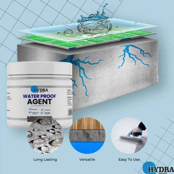 Hydra Waterproof Agent | Super Strong Invisible | Instant Repair Waterproof Anti-leakage Agent With Brush