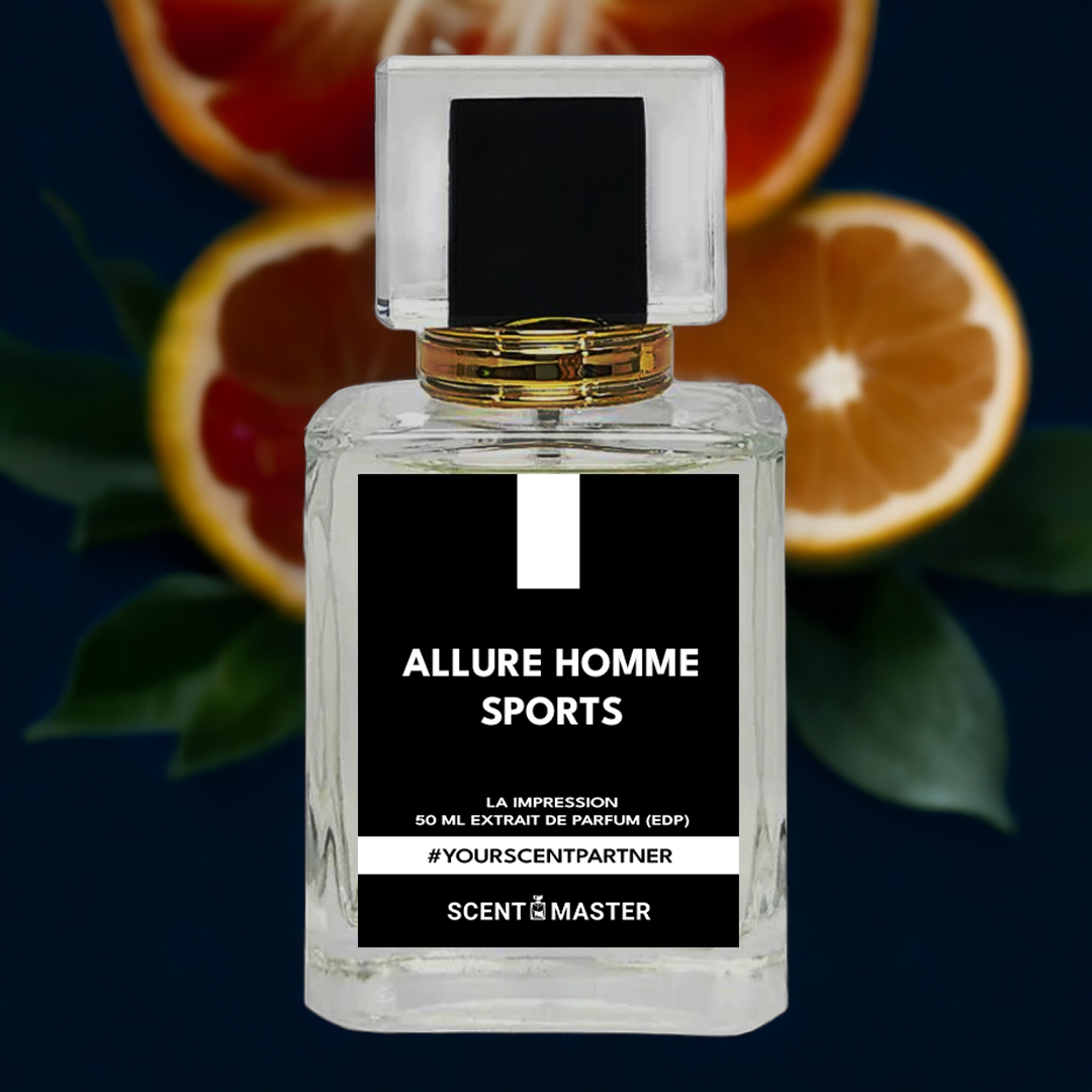 Allure Homme Sports - Impression by Scent Master | Gift Pack | 50 ML