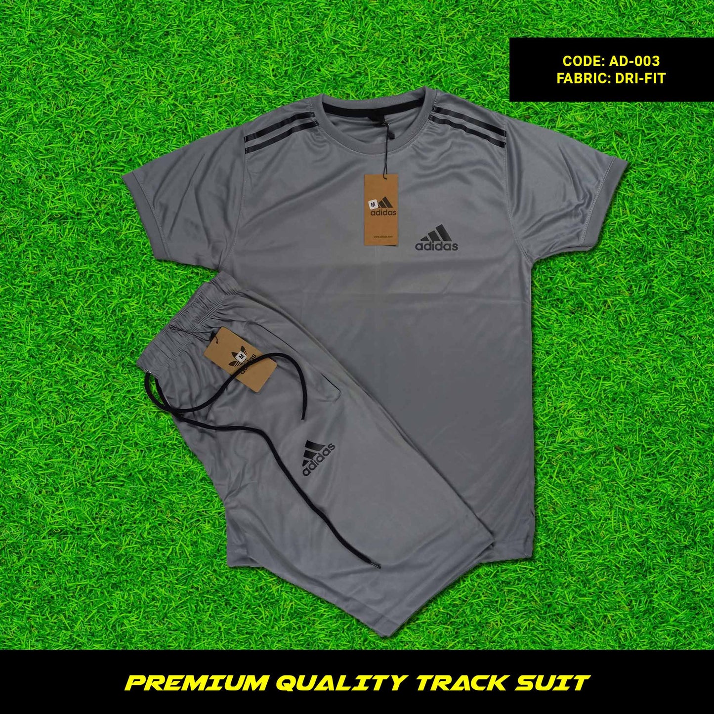 Close-up of the fabric of a men's premium dri-fit tracksuit. Soft, breathable, and moisture-wicking fabric. Perfect for workouts and casual wear.