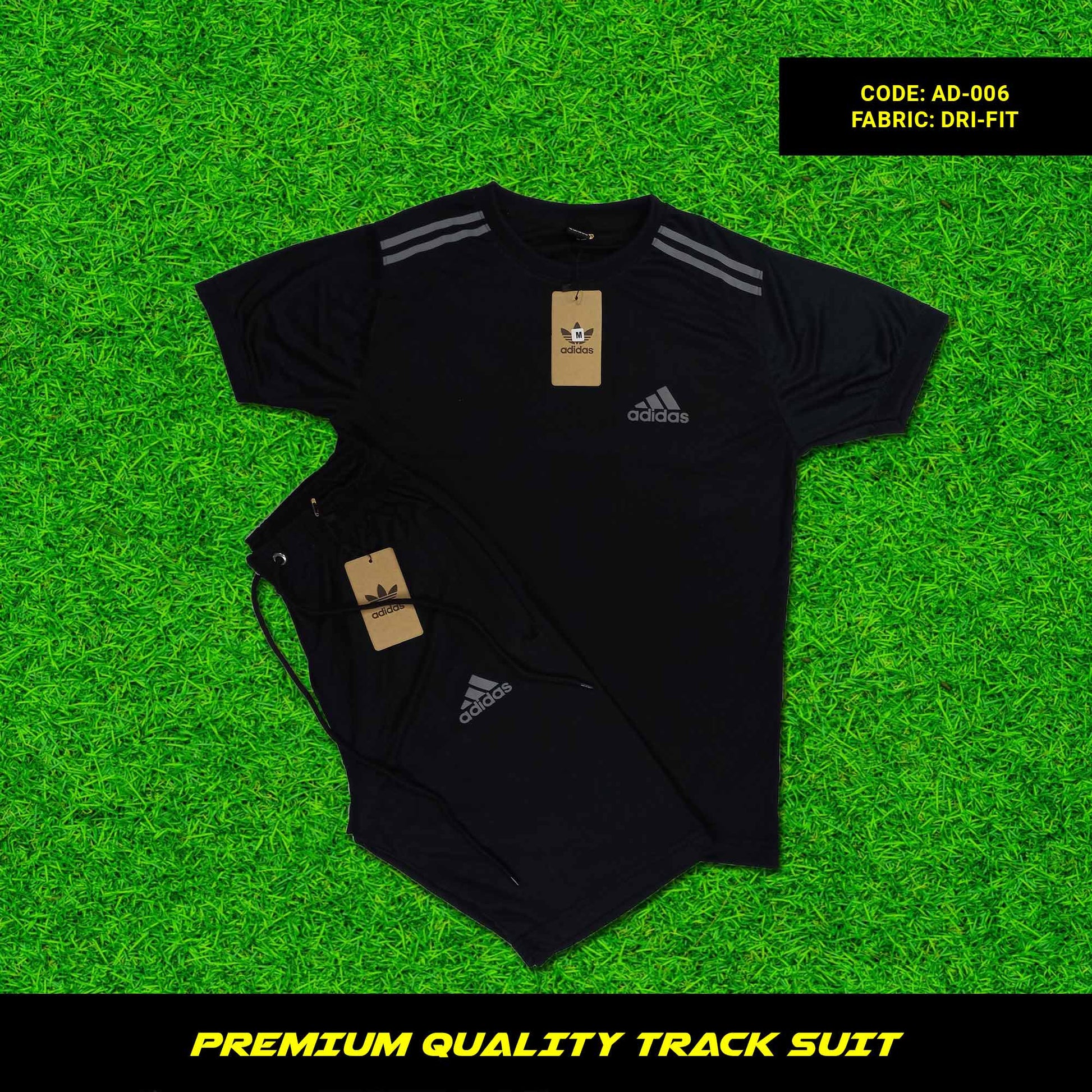 Close-up of the fabric of a men's premium dri-fit tracksuit. Soft, breathable, and moisture-wicking fabric. Perfect for workouts and casual wear.