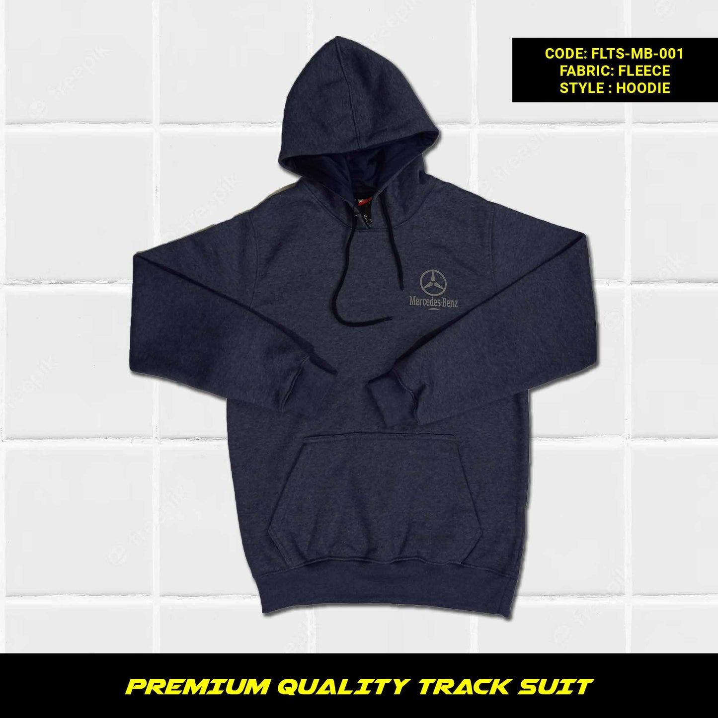 Men's Premium Quality Cotton Fleece Tracksuit for Winter in Pakistan, This men's premium quality cotton fleece tracksuit is perfect for staying warm and comfortable all winter long. It's made from soft and cozy cotton fleece that's 320-325 GSM thick, making it perfect for even the coldest days. The tracksuit features a hoodie with full sleeves and kangaroo pockets, as well as loose-fitting trousers with zippered pockets and a tape to fasten at the waist.