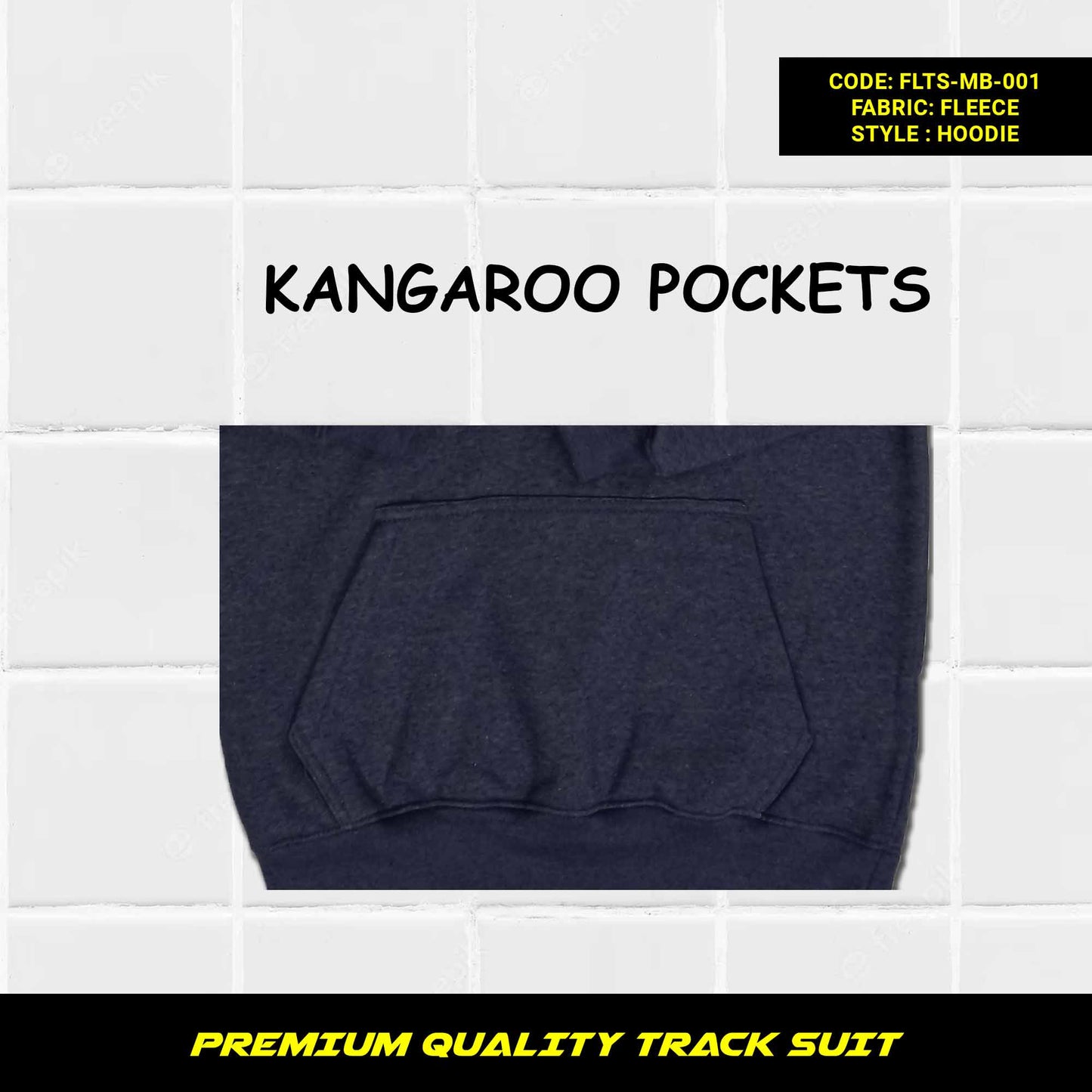 Men's Premium Quality Cotton Fleece Tracksuit for Winter in Pakistan, This men's premium quality cotton fleece tracksuit is perfect for staying warm and comfortable all winter long. It's made from soft and cozy cotton fleece that's 320-325 GSM thick, making it perfect for even the coldest days. The tracksuit features a hoodie with full sleeves and kangaroo pockets, as well as loose-fitting trousers with zippered pockets and a tape to fasten at the waist.
