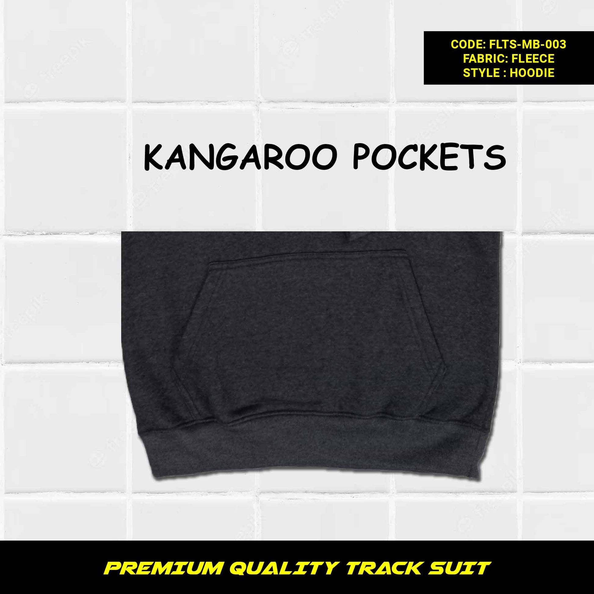 Men's Premium Quality Cotton Fleece Tracksuit for Winter in Pakistan, This men's premium quality cotton fleece tracksuit is perfect for staying warm and comfortable all winter long. It's made from soft and cozy cotton fleece that's 320-325 GSM thick, making it perfect for even the coldest days. The tracksuit features a hoodie with full sleeves and kangaroo pockets, as well as loose-fitting trousers with zippered pockets and a tape to fasten at the waist.