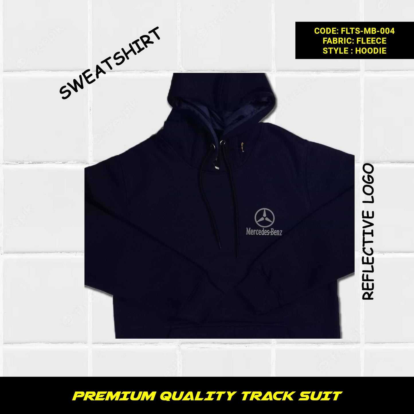 Men's Premium Quality Cotton Fleece Tracksuit for Winter in Pakistan, This men's premium quality cotton fleece tracksuit is perfect for staying warm and comfortable all winter long. It's made from soft and cozy cotton fleece that's 320-325 GSM thick, making it perfect for even the coldest days. The tracksuit features a hoodie with full sleeves and kangaroo pockets, as well as loose-fitting trousers with zippered pockets and a tape to fasten at the waist.