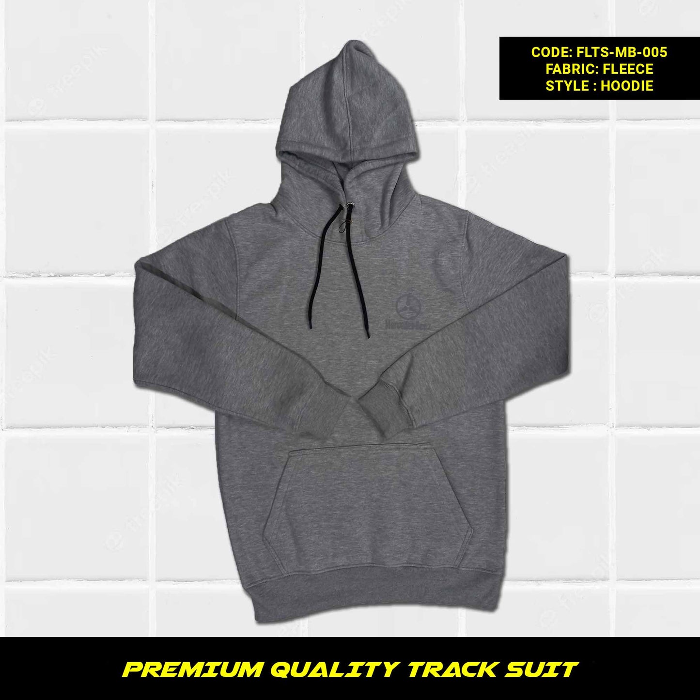 Men's Premium Quality Cotton Fleece Tracksuit for Winter in Pakistan, This men's premium quality cotton fleece tracksuit is perfect for staying warm and comfortable all winter long. It's made from soft and cozy cotton fleece that's 320-325 GSM thick, making it perfect for even the coldest days. The tracksuit features a hoodie with full sleeves and kangaroo pockets, as well as loose-fitting trousers with zippered pockets and a tape to fasten at the waist.