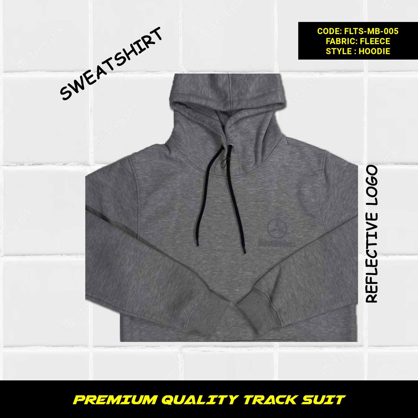 Men's Premium Quality Cotton Fleece Tracksuit for Winter in Pakistan, This men's premium quality cotton fleece tracksuit is perfect for staying warm and comfortable all winter long. It's made from soft and cozy cotton fleece that's 320-325 GSM thick, making it perfect for even the coldest days. The tracksuit features a hoodie with full sleeves and kangaroo pockets, as well as loose-fitting trousers with zippered pockets and a tape to fasten at the waist.