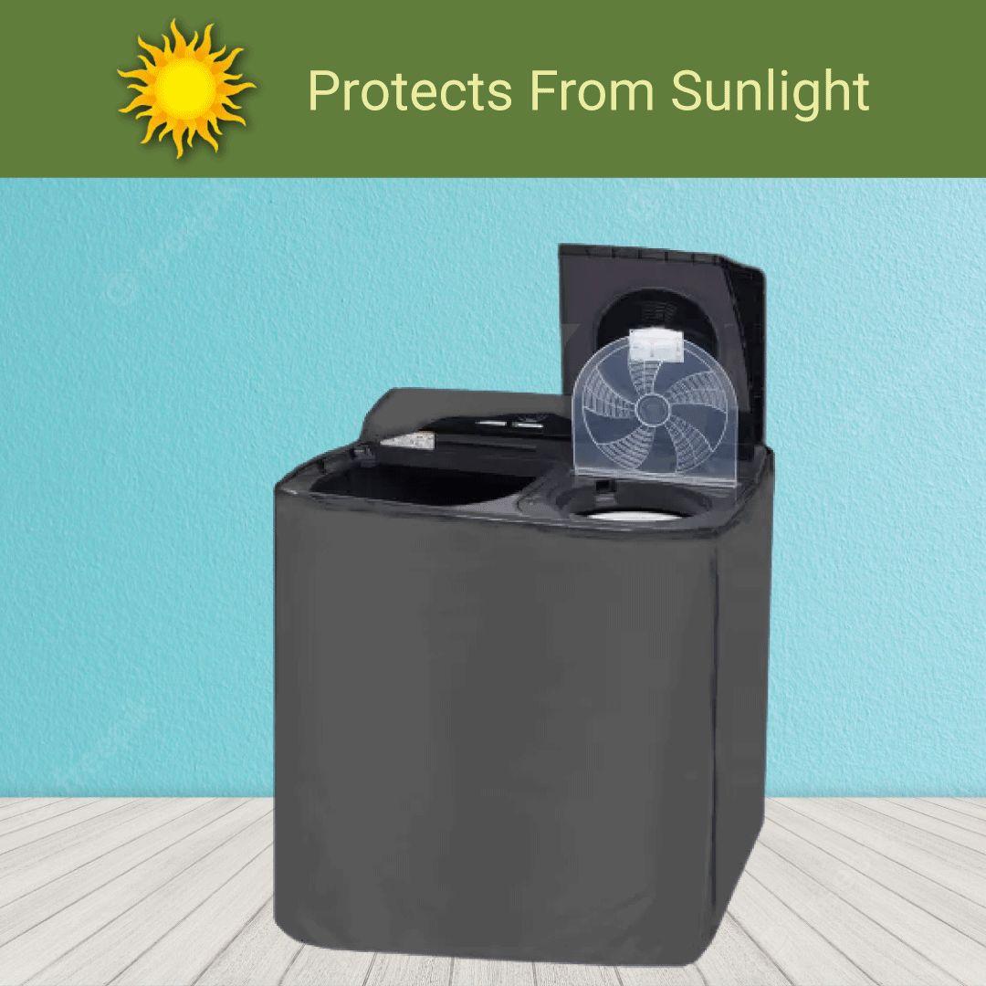 AsaanLife | Front Load Washing Machine Cover | Protector | Single Tub | Waterproof