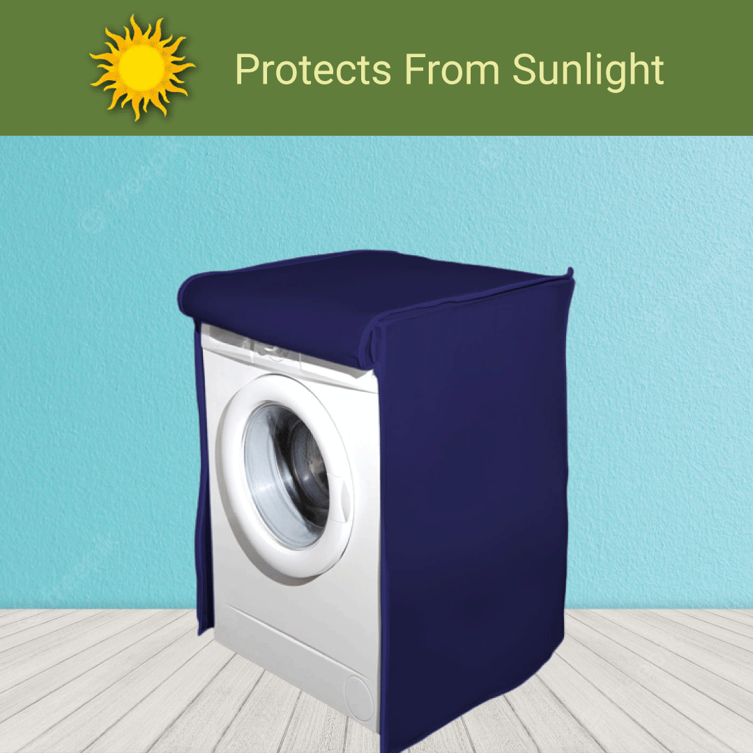 AsaanLife | Front Load Washing Machine Cover | Protector | Single Tub | Waterproof