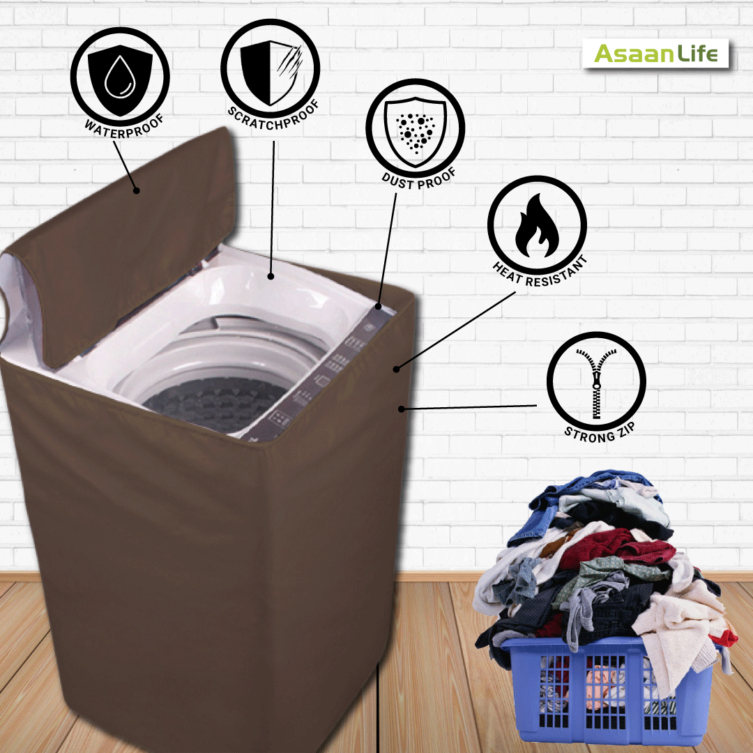 AsaanLife | Top Load Washing Machine Cover | Protector | Single Tub | Waterproof