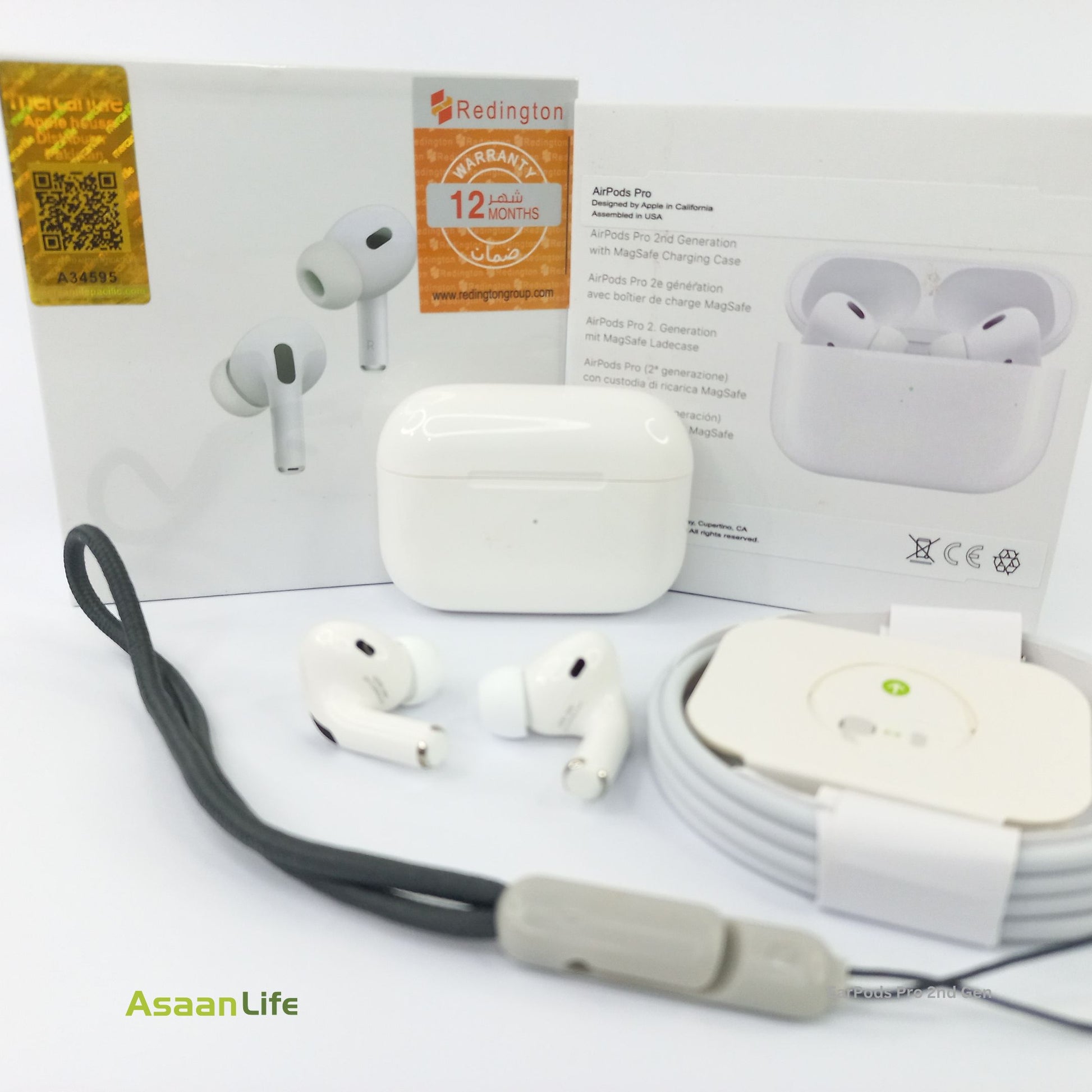 Ultimate EarPods Pro 2nd Gen: Master Copy of Apple AirPods 2nd Gen | White | Free Home Delivery