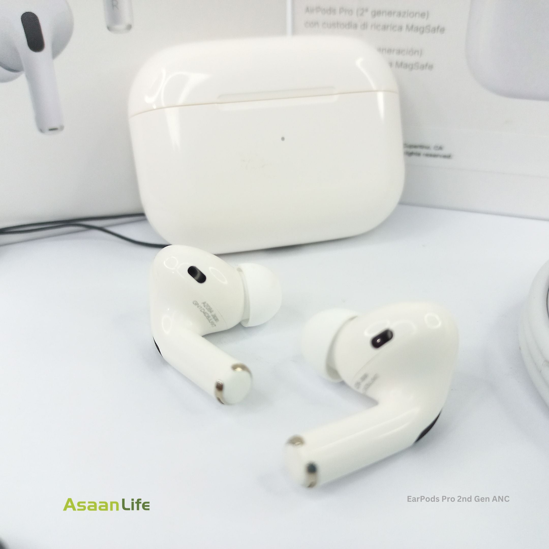 Ultimate EarPods Pro 2nd Gen ANC | White | Free Home Delivery – AsaanLife