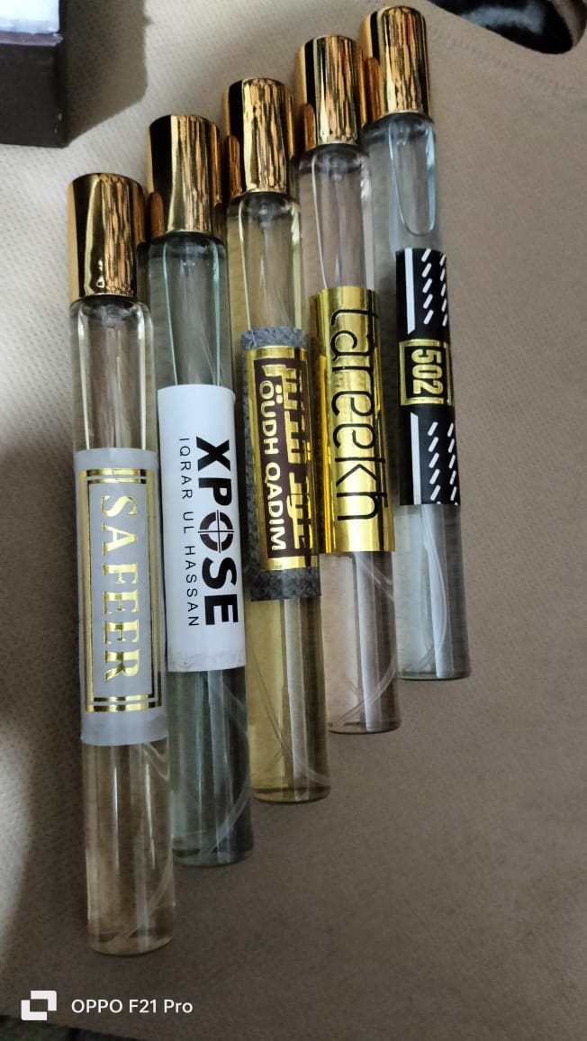 Pack of 5 J Dot Perfume Tester 35 ML | NT-3552