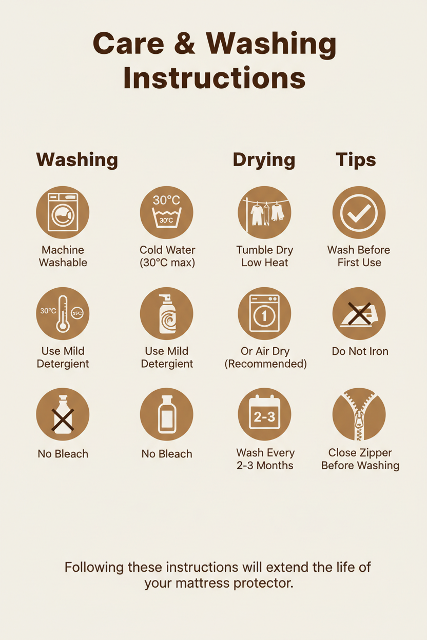 Care Instructions Brown