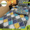 3 Pcs Cotton Vicky Razai Set | Single Bed | Charpai | ALQS-3018