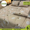 Asaan Life | 6 Pcs Pure Cotton Vicky Razai Set | Double Bed | King Size | ALQC-6052