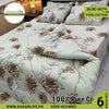 Asaan Life | 6 Pcs Pure Cotton Vicky Razai Set | Double Bed | King Size | ALQC-6074