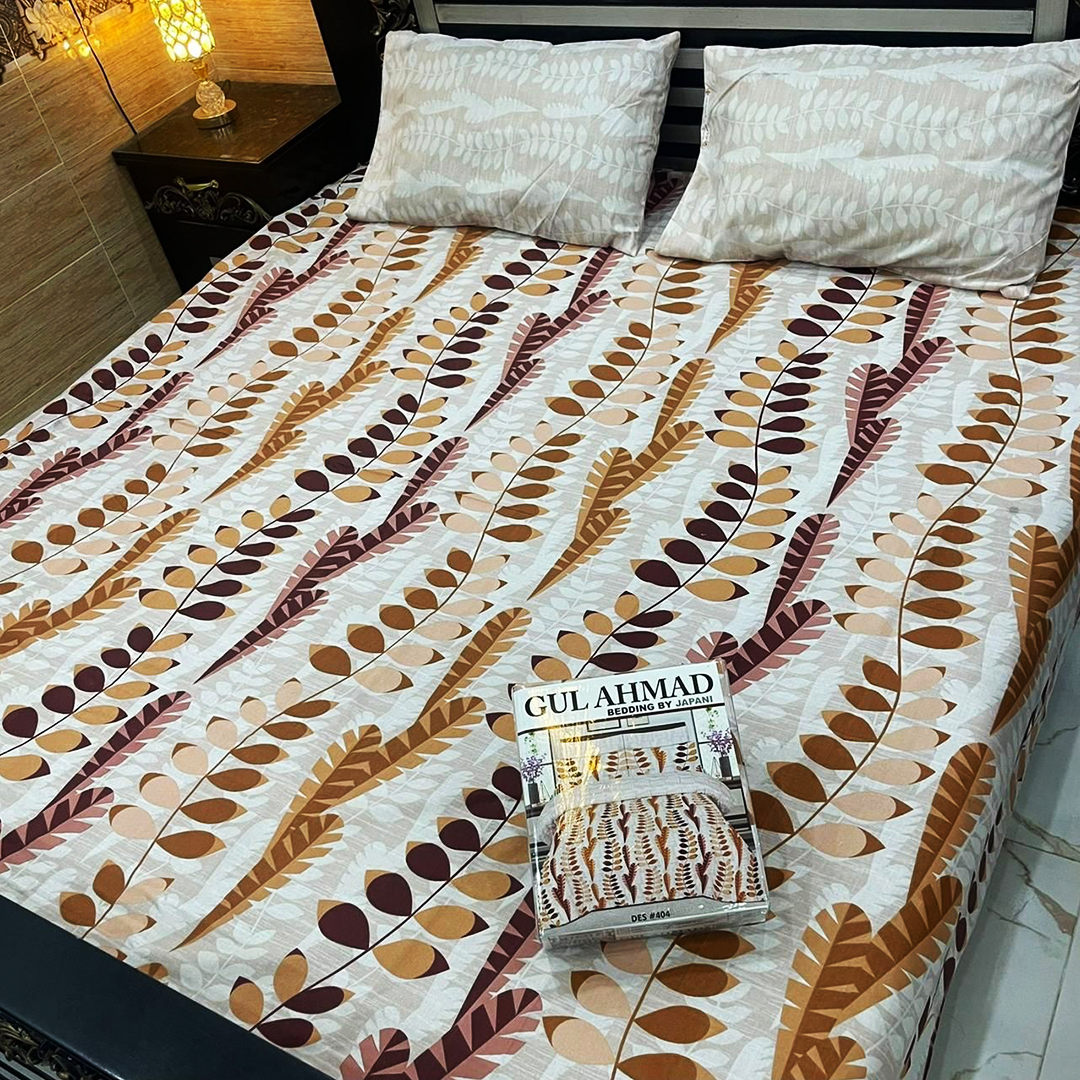 Cotton Salonica Bed Sheet | Double Bed | King Size | ALSK-3015