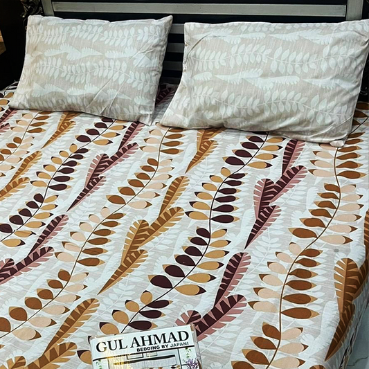 Cotton Salonica Bed Sheet | Double Bed | King Size | ALSK-3015