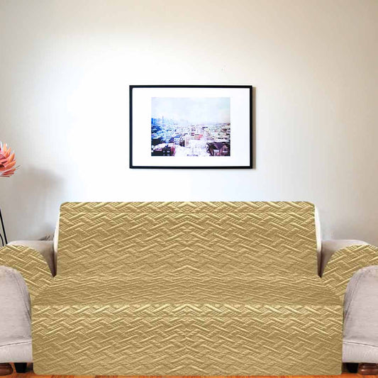AsaanLife | Sofa Coat | Runner | Couch Cover | Beige