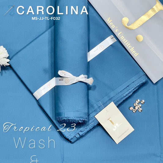 Dot Premium Summer Tropical Unstitched Suit for Men | Carolina | MS-JJ-WW-F032