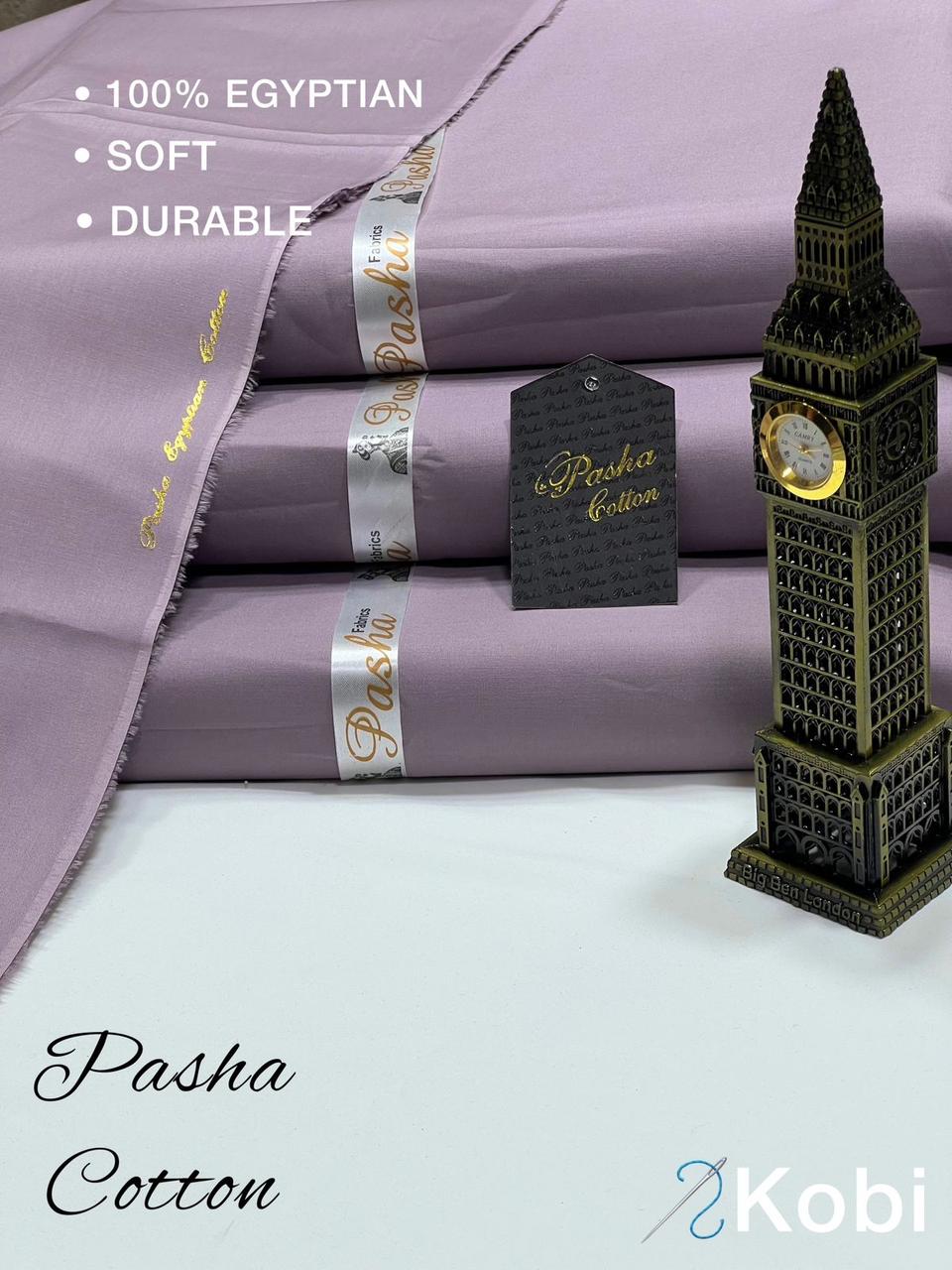 PASHA Premium Quality Soft Cotton Unstitched Suit for Men | Kobi